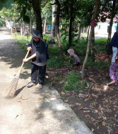 Pasduling Gotong Royong di Dusun Ngentak